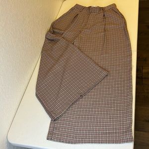 Wide legs trouser